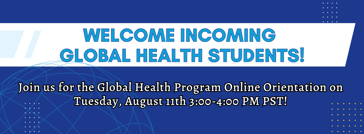 Incoming Student Orientation Banner